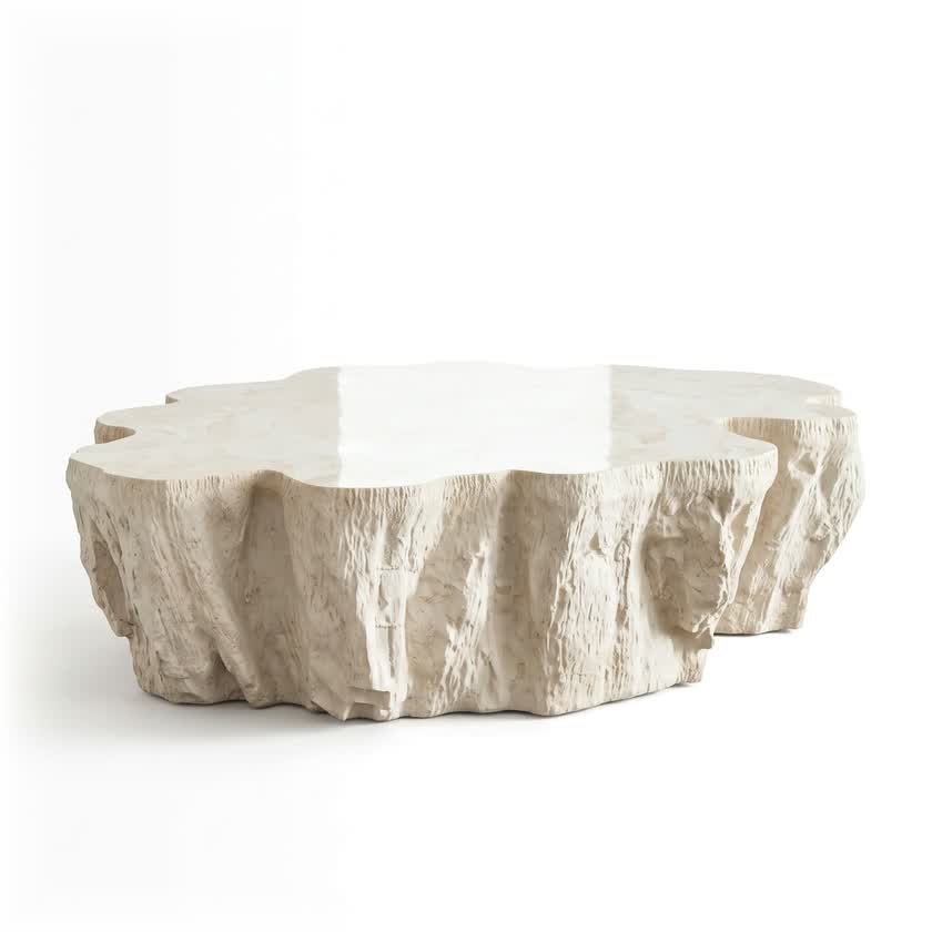 Bàn phòng khách Hiên Mộc Stone: điểm nhấn của không gian sống
