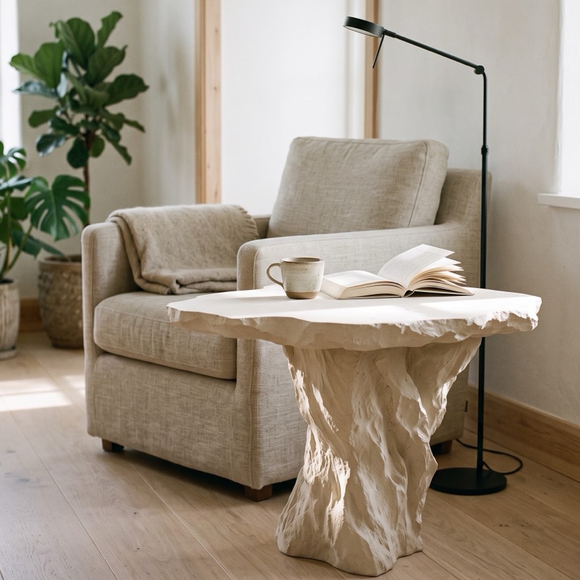 Bàn tròn chân đá xoắn, Cảnh 3